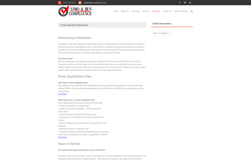 Limo and Bus Compliance screenshot 2